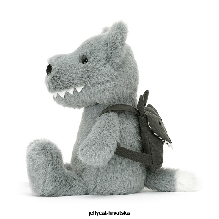 Jellycat ruksak vuk sivi 290 igračka