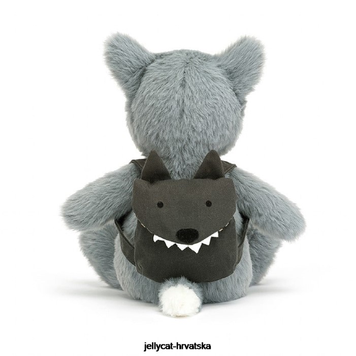 Jellycat ruksak vuk sivi 290 igračka