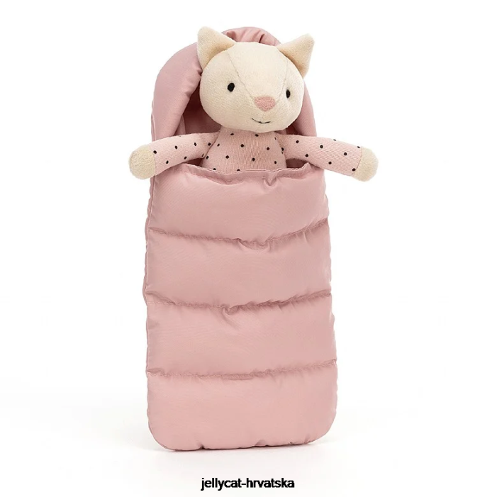 Jellycat snuggler mačka siva 296 igračka