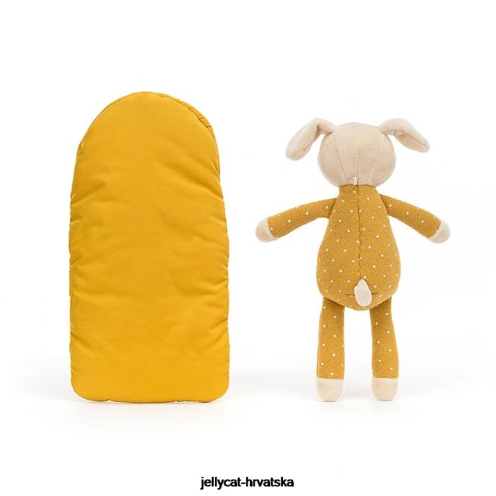 Jellycat snuggler puppy bež 343 igračka