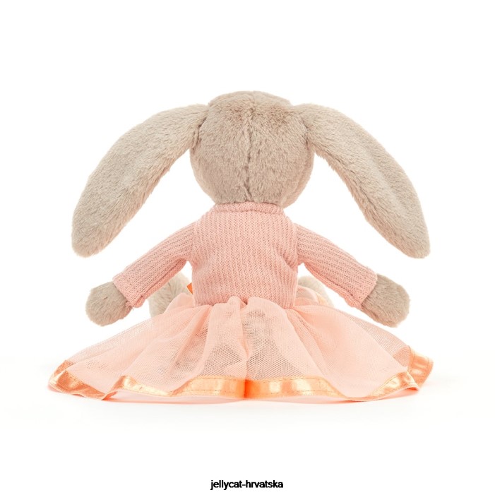 Jellycat tartan lottie zeko crveni 168 igračka