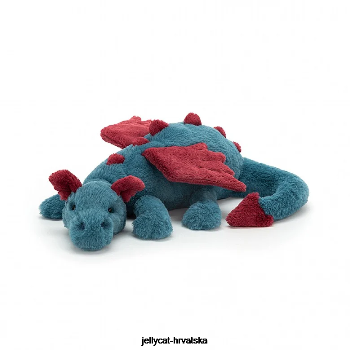 Jellycat dexter dragon blue 622 igračka