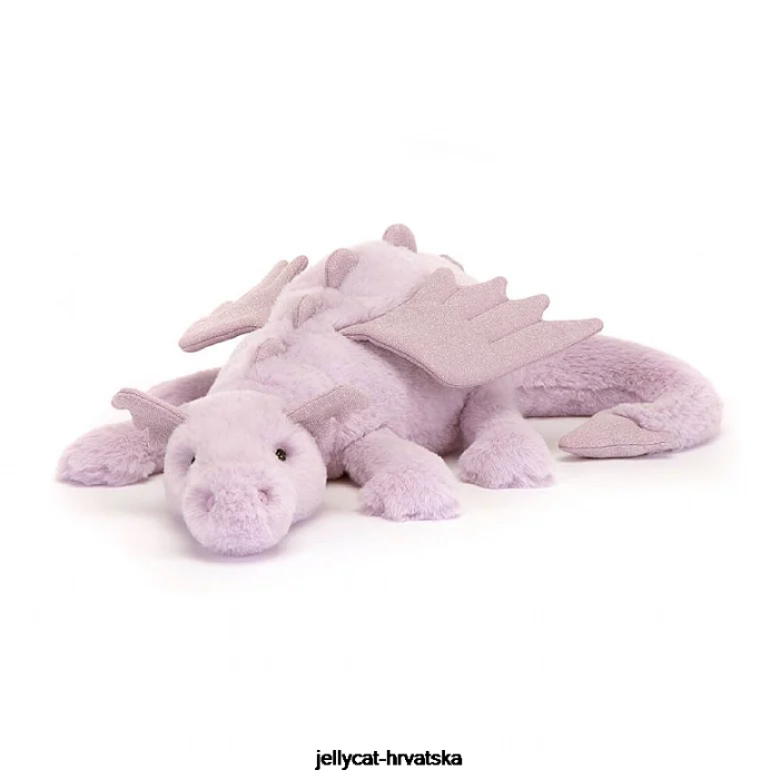 Jellycat lavanda dragon lilac 41 igračka