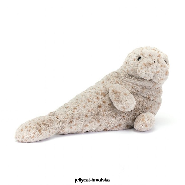 Jellycat magnus morska krava siva 302 igračka