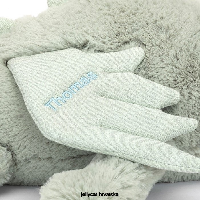 Jellycat personalizirani zmaj kadulje ogroman blijedozelen 646 igračka