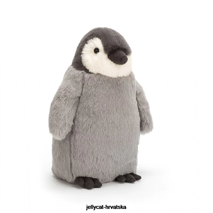 Jellycat sivi pingvin percy 184 igračka