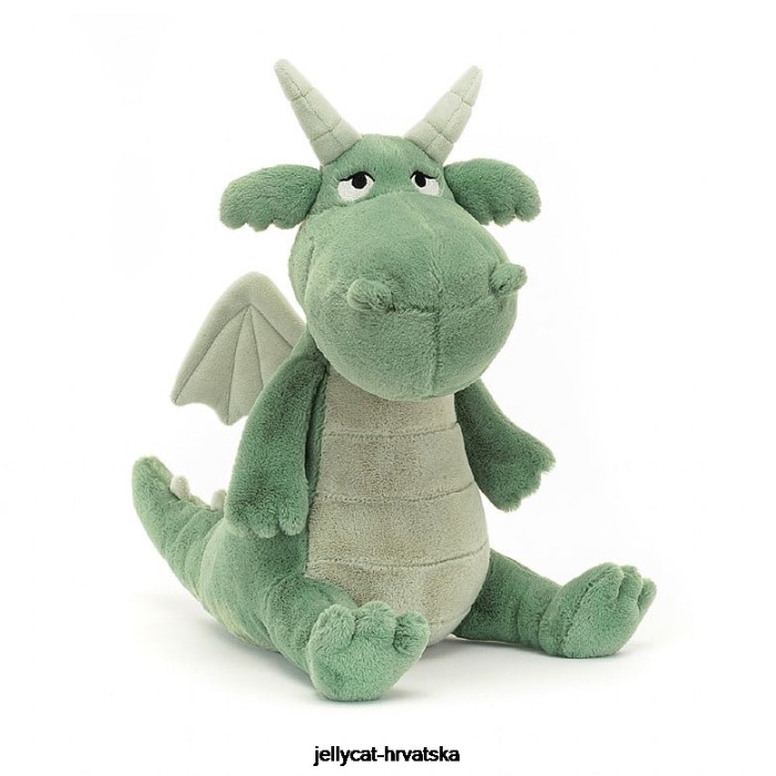 Jellycat adon dragon green 583 igračka