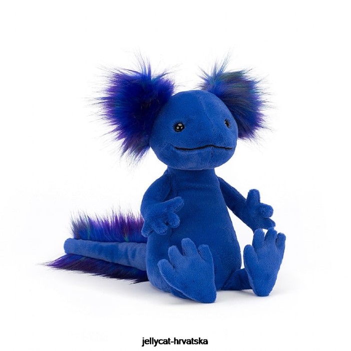 Jellycat andie aksolotl plavi 123 igračka