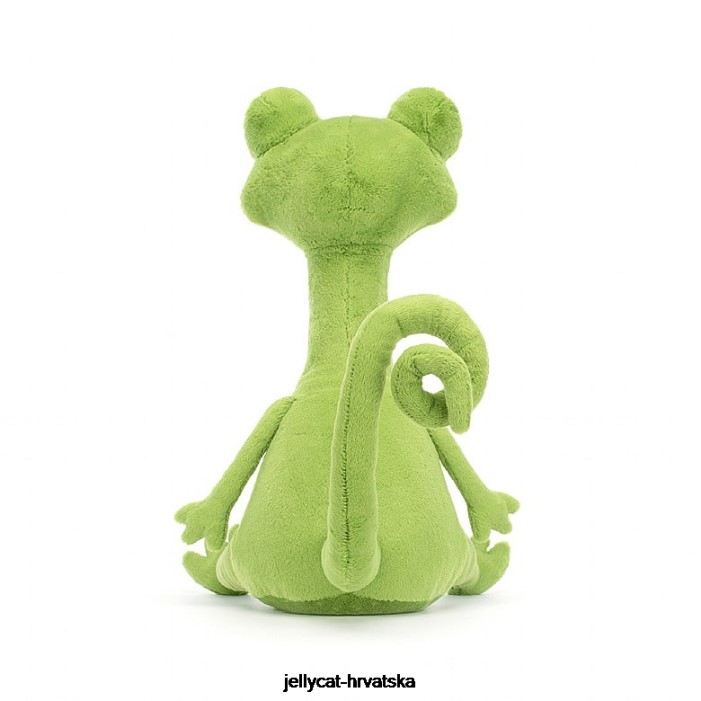 Jellycat caractacus kameleon zelena 518 igračka