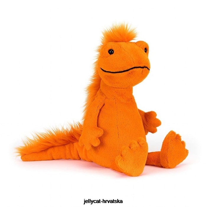 Jellycat cruz crested newt narančasta 350 igračka