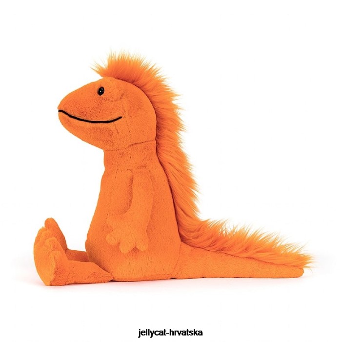 Jellycat cruz crested newt narančasta 350 igračka