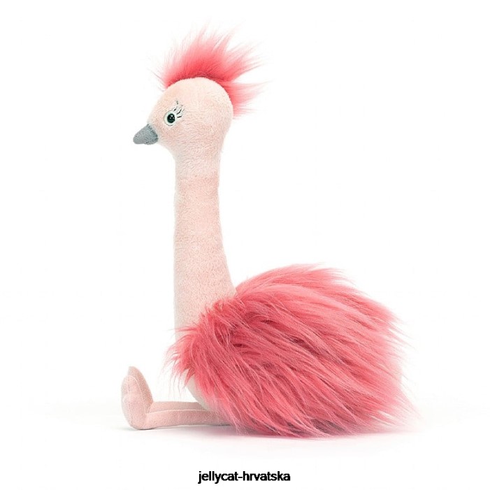 Jellycat fou fou paun plavi 341 igračka