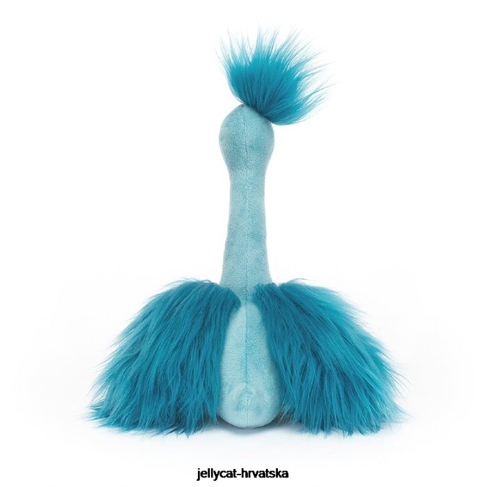Jellycat fou fou paun plavi 341 igračka