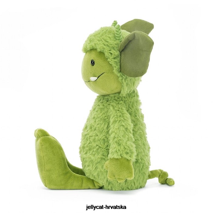 Jellycat grizo gremlin zelena 153 igračka