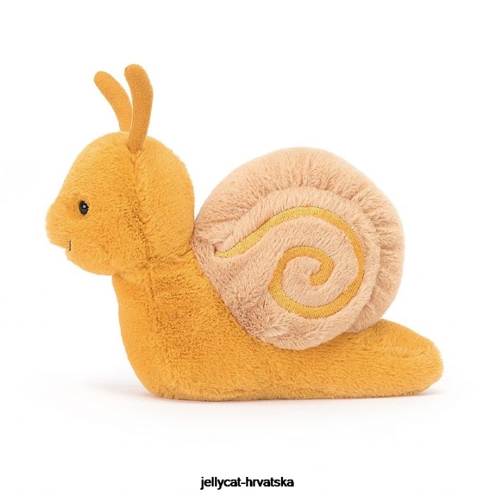 Jellycat pješčani puž žuti 544 igračka