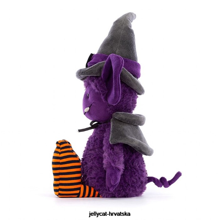 Jellycat sablasna greta gremlin ljubičasta 380 igračka