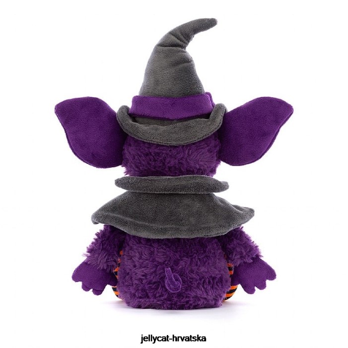 Jellycat sablasna greta gremlin ljubičasta 380 igračka