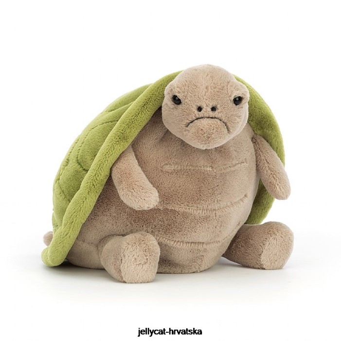 Jellycat timmy turtle bež 16 igračka