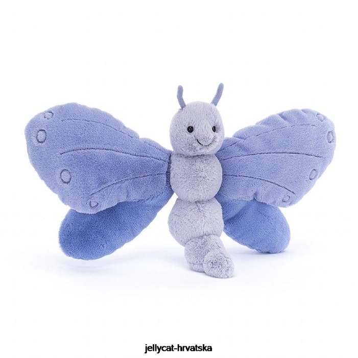 Jellycat zvono leptir plavo 235 igračka