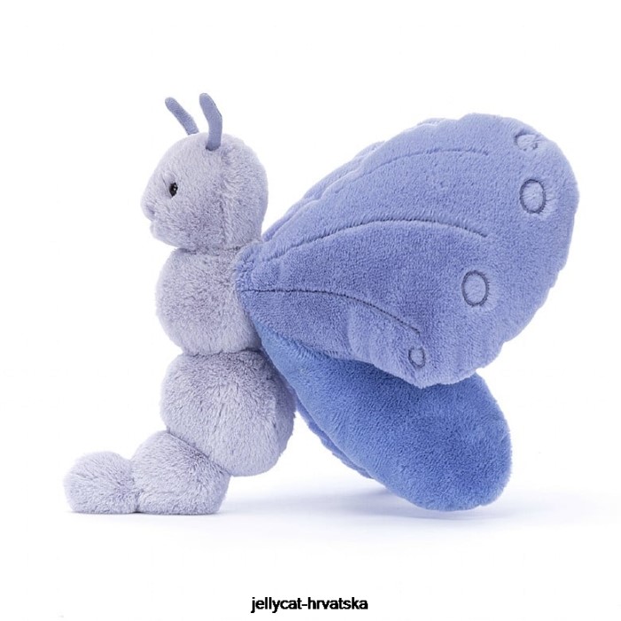 Jellycat zvono leptir plavo 235 igračka