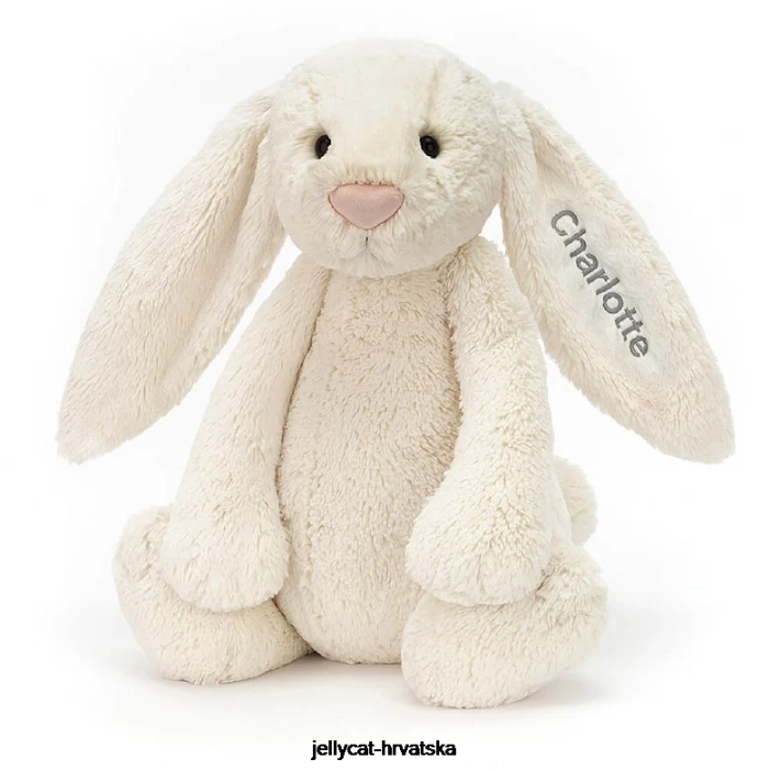 Jellycat personaliziran stidljiv zeko ogromna krema 454 igračka