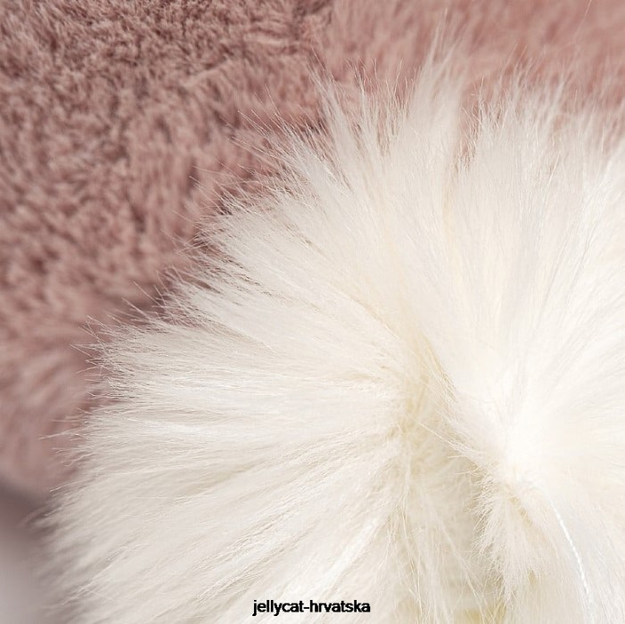 Jellycat personalizirani sramežljivi luksuzni zeko rosa srednje ružičasta 155 igračka