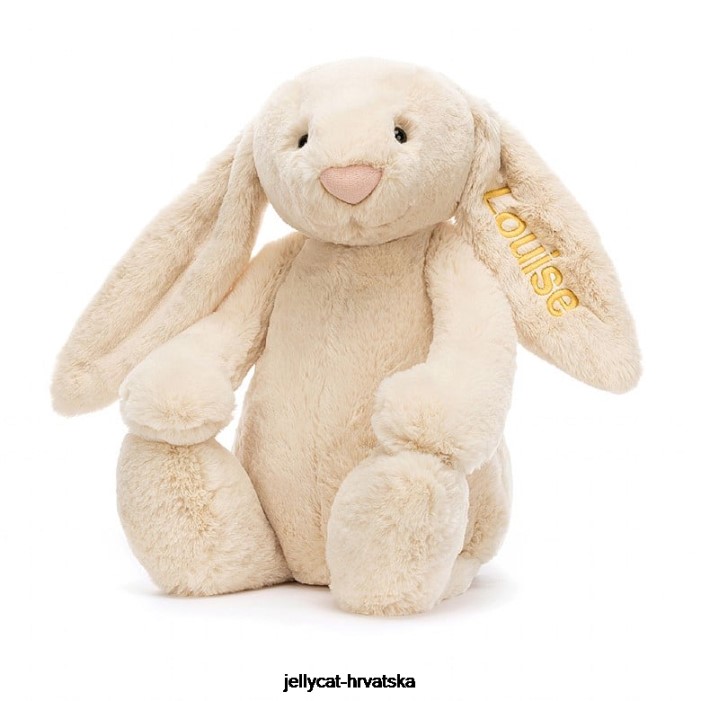 Jellycat personalizirani sramežljivi luksuzni zeko vrba ogroman bež 393 igračka