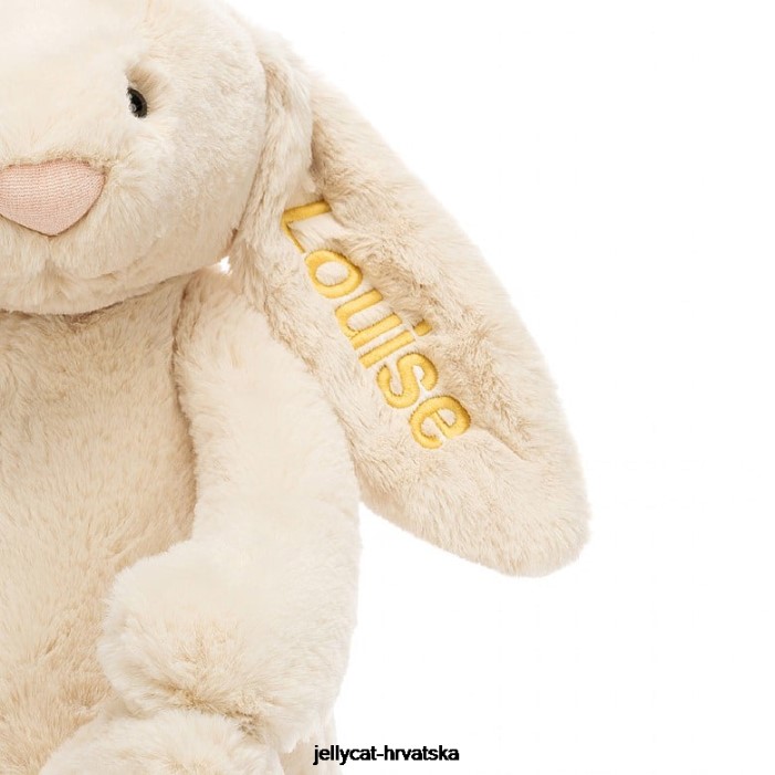 Jellycat personalizirani sramežljivi luksuzni zeko vrba ogroman bež 393 igračka