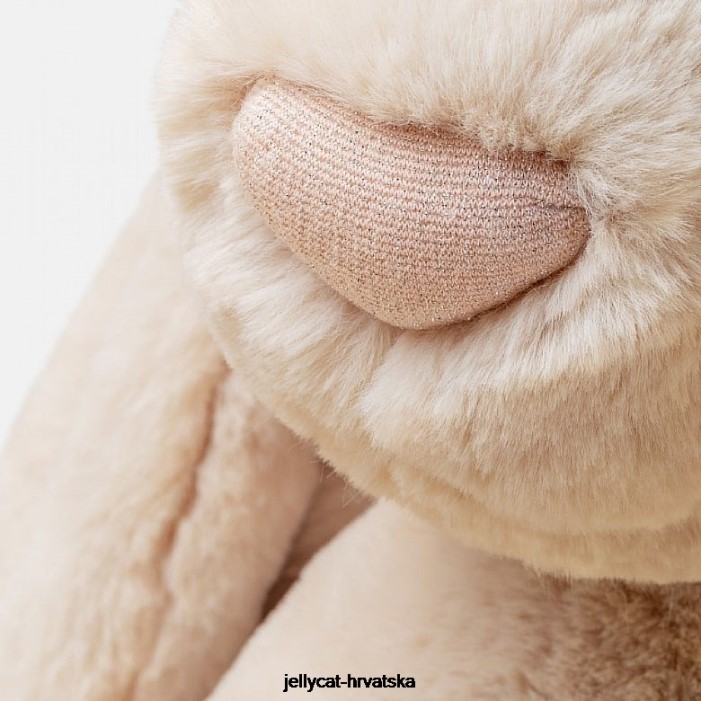 Jellycat personalizirani sramežljivi luksuzni zeko vrba ogroman bež 393 igračka