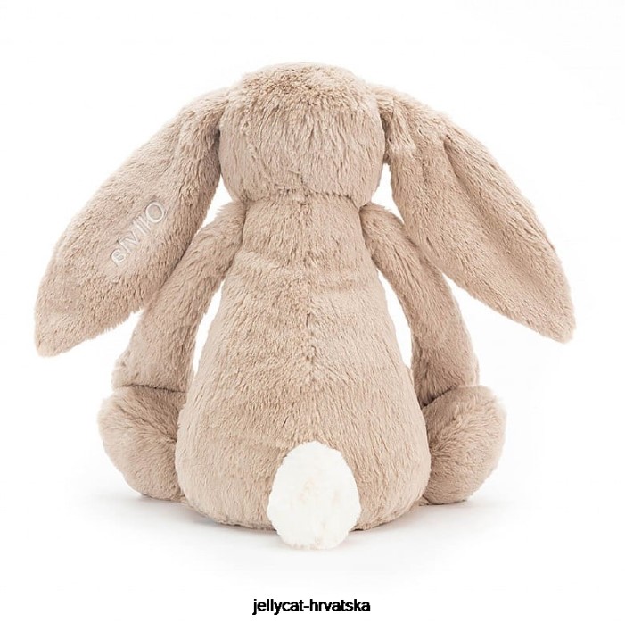 Jellycat personalizirani stidljivi zeko ogroman bež 435 igračka