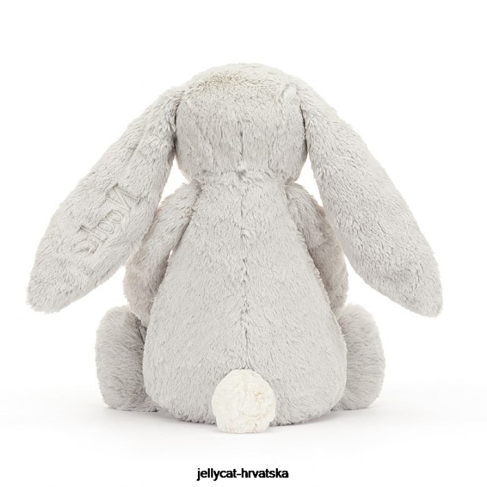 Jellycat personalizirani stidljivi zeko ogroman srebrni 450 igračka