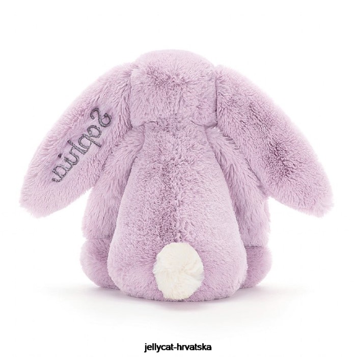 Jellycat personalizirani stidljivi zeko srednje lila 92 igračka
