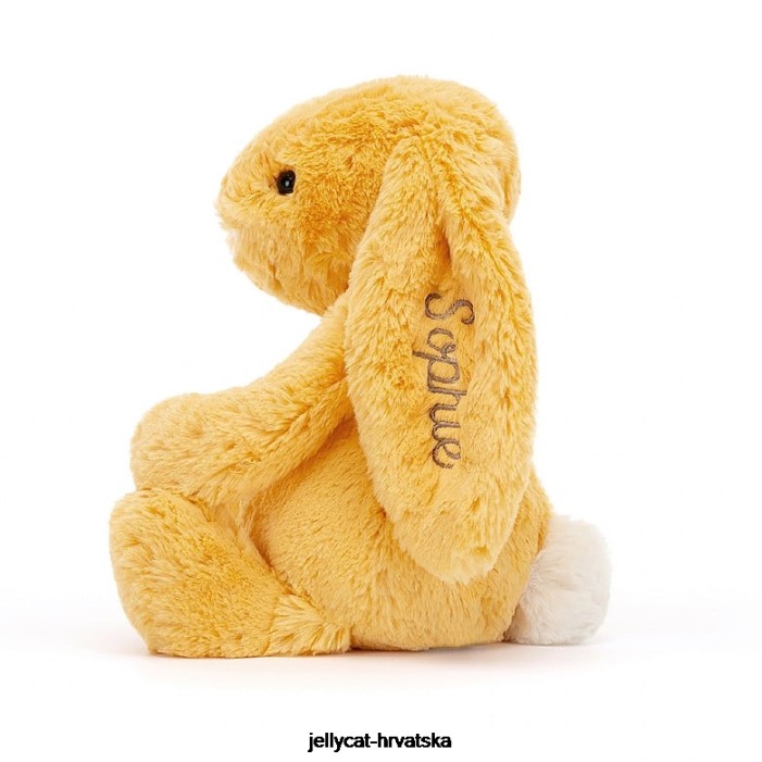 Jellycat personalizirani stidljivi zeko srednje sunčano 314 igračka