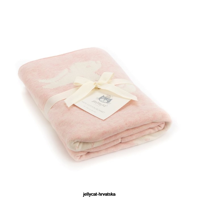 Jellycat sramežljivi zečić dekica ružičasta 690 igračka