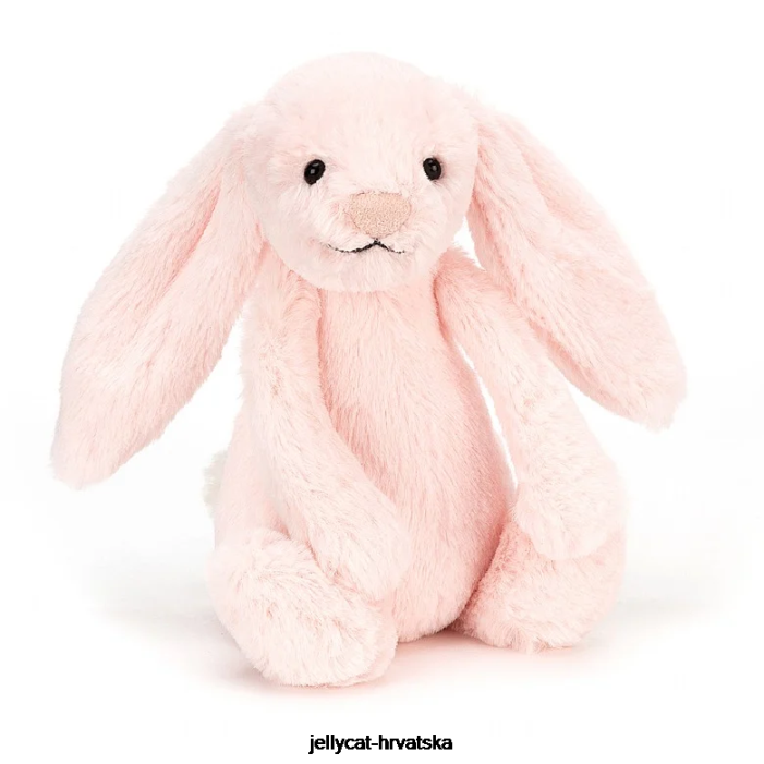 Jellycat stidljiv zečić zvečka ružičasta 709 igračka