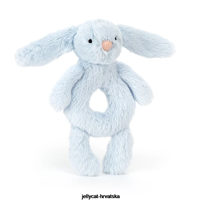 Jellycat stidljiv zeko grabber plavi 742 igračka