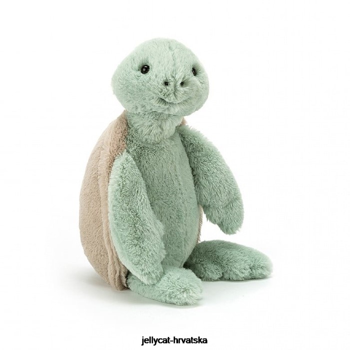 Jellycat sramežljiva kornjača zelena 610 igračka