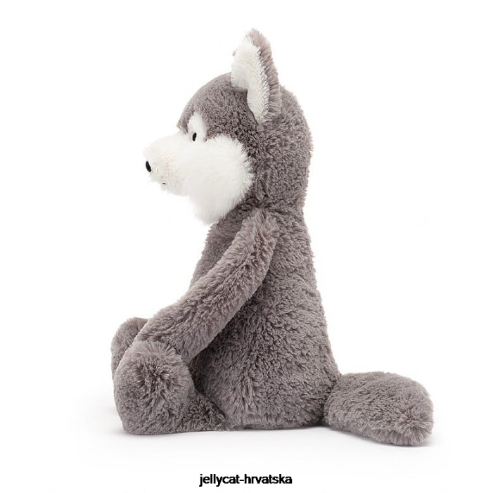 Jellycat sramežljivi vuk sivo-bijeli 179 igračka