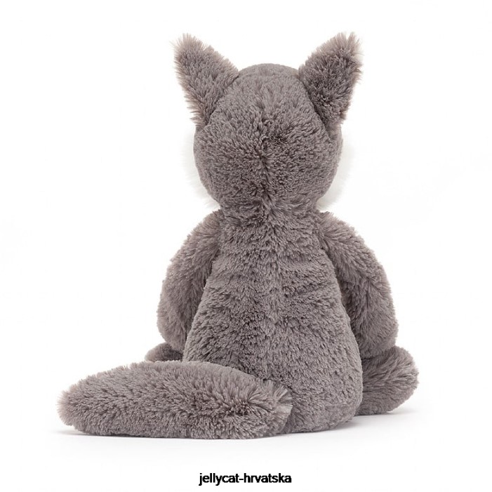 Jellycat sramežljivi vuk sivo-bijeli 179 igračka