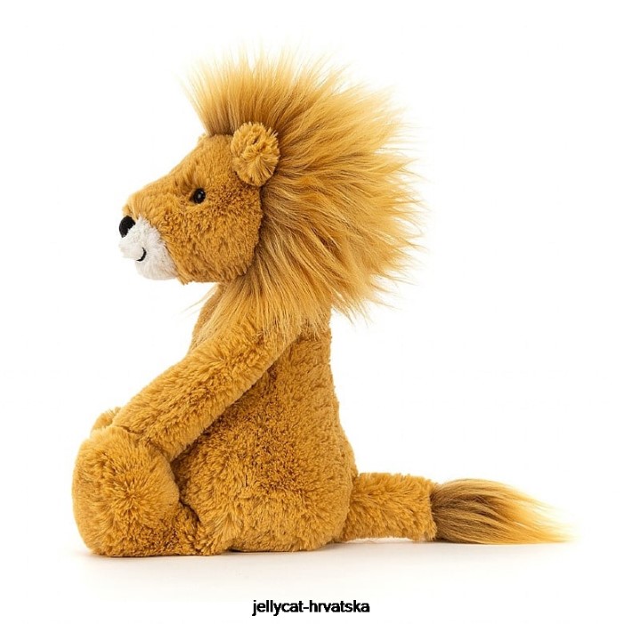 Jellycat stidljiv lav žuti 446 igračka
