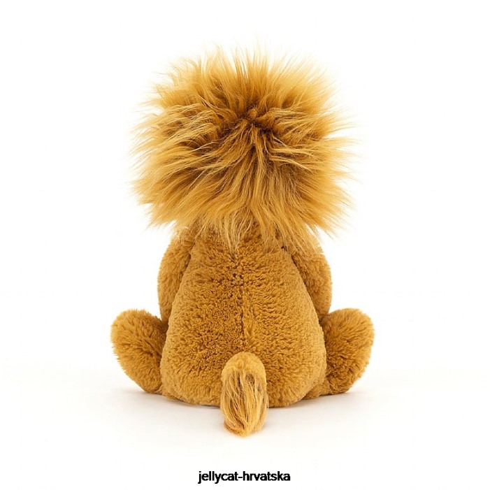Jellycat stidljiv lav žuti 446 igračka