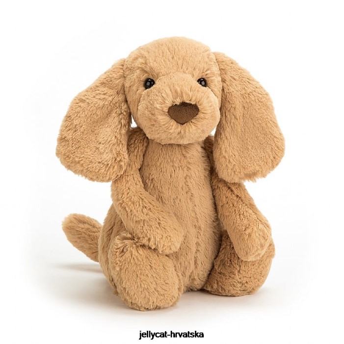 Jellycat stidljiv toffee puppy bež 417 igračka