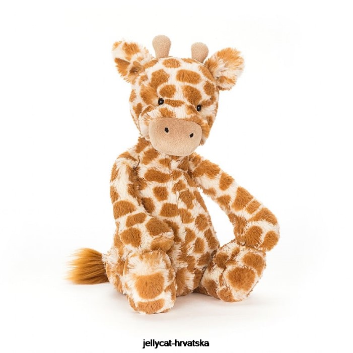 Jellycat stidljiva žirafa narančasta 183 igračka