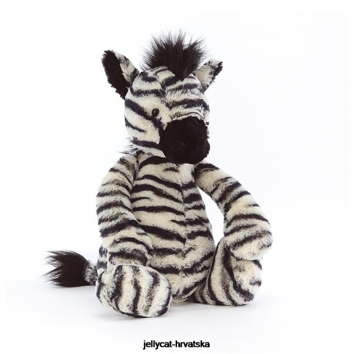 Jellycat stidljiva zebra crno-bijela 611 igračka
