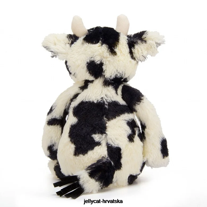 Jellycat stidljivo tele crno-bijelo 607 igračka