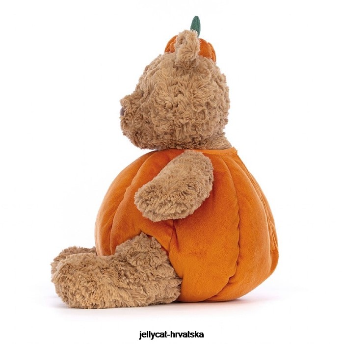 Jellycat bartolomej medvjed bundeva smeđa 177 igračka