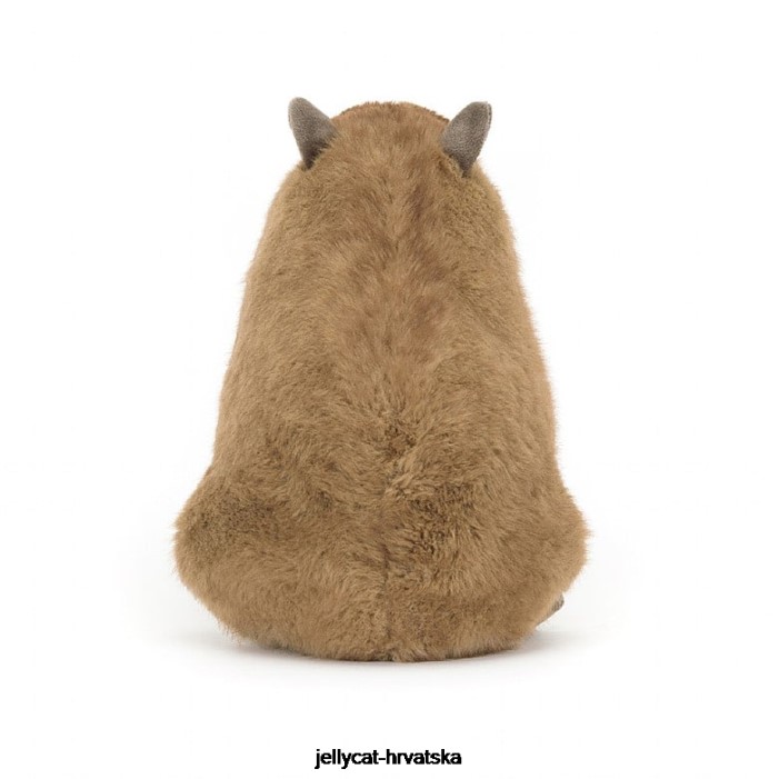 Jellycat clyde capybara smeđa 678 igračka