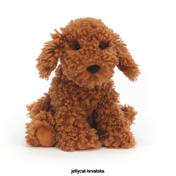 Jellycat cooper doodle dog tan 53 igračka