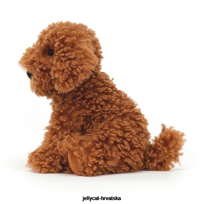 Jellycat cooper doodle dog tan 53 igračka