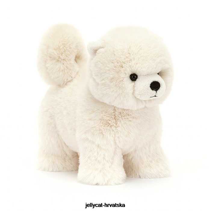 Jellycat daphne pomeransko sivo 563 igračka